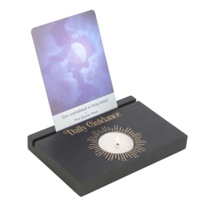 Suport din lemn pentru etalarea unei carti de tarot Daily Guidance - Img 2