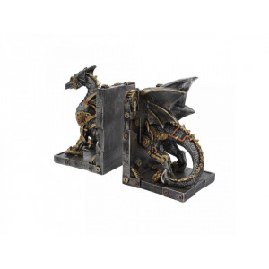 Suport lateral pentru carti dragon steampunk Dracus Machina 27 cm - Img 2