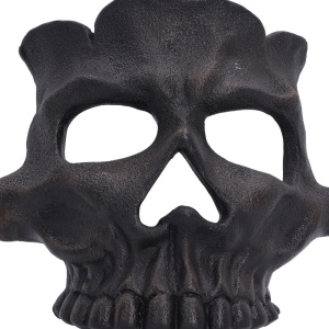 Suport lumanare craniu negru Afterglow 11.8cm - Nemesis Now - Img 5