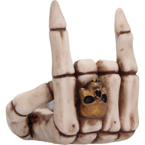 Suport lumanare Horns Up 7.2cm - Nemesis Now - Img 5