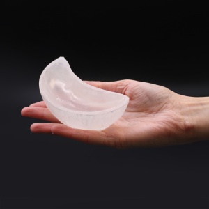 Bol in forma de semiluna din Selenit, pentru Purificare 10cm - Img 6