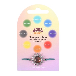 Bratara reglabila cu snur si charm Aura Energy