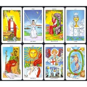 Carti Tarot Radiant Rider-Waite in cutie metalica - Img 2