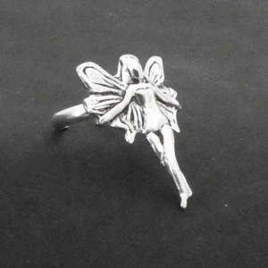 Cercel pe ureche argint Zana 1.5cm - Img 3