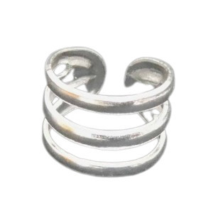 Cercel pe ureche din argint Fine Silver 5mm - Img 1