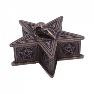 Cutie bijuterii Pentagram Raven 16.5 cm - Img 5