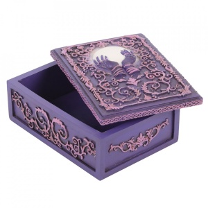 Cutie carti de tarot Soare si Luna 14cm - Img 2