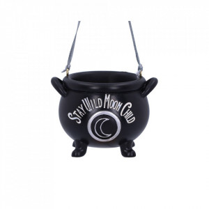 Decoratiune cu agatatoare cazanul vrajitoarei Stay Wild Moon Child 6.1 cm - Img 2