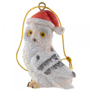 Decoratiune pentru bradul de Craciun - Bufnita 6 cm - Img 6