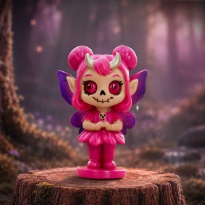 Figurina de colectie zana gotica Beatrix 8,5 cm - Spirit Fairies - Img 8