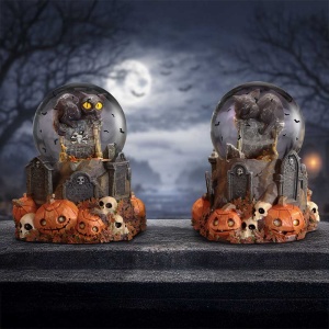 Glob cu zapada Halloween Pumpkin Patch 15,4 cm - Whisper Wood - Img 8