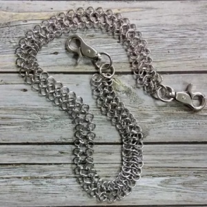 Lant pantaloni Biker Chain cu 2 carabine