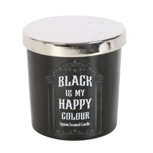 Lumanare cu parfum de opium Black is My Happy Colour - Img 3