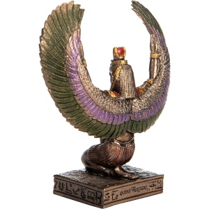Mini statueta mitologica zeita egipteana Isis 8 cm - Img 6