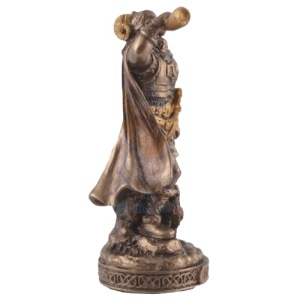Mini statueta zeu nordic Heimdall 9 cm - Img 2
