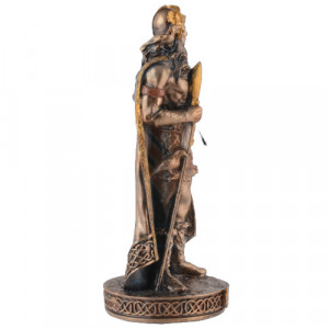 Mini statueta zeu nordic Odin 9 cm - Img 4