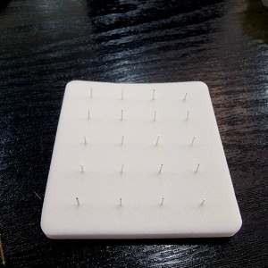 O bucata cercel studs piercing pentru nas din argint cu zirconii de diferite culori Spirale - Img 2