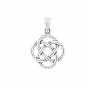 Pandantiv Argint 925 Nodul Infinit – Simbol al Eternitatii si Conexiunii, 1.8 cm