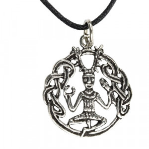 Pandantiv argint Cernunnos 2.6cm