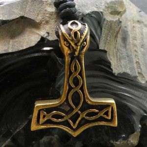 Pandantiv bronz Ciocanul lui Thor 3.5cm