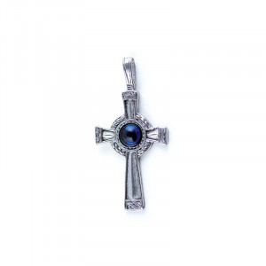 Pandantiv Cruce Celtica , talisman pentru protectie si indrumare, 3.2 cm - Img 1
