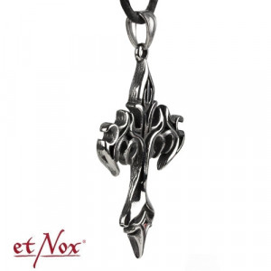 Pandantiv cruce din otel inoxidabil – colier cruce gotica 5.5 cm - Img 4