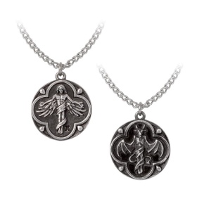 Pandantiv cu lantisor gotic Alchemy England - St. Levantius Talisman