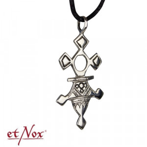 Pandantiv din argint Crucea Tuareg 4.5 cm - Img 3