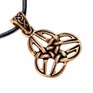 Pandantiv din bronz Triquetra