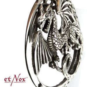 Pandantiv otel inoxidabil Dragon Celtic 3.9cm - Img 3