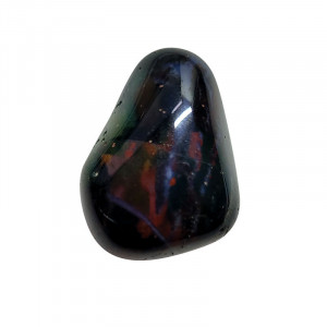 Piatra semipretioasa Heliotrope, 1 buc 2.5 x 3.5cm, talisman pentru Echilibru si Curaj