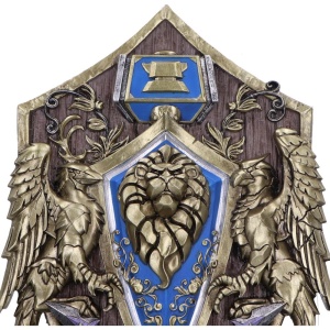 Placheta de perete licentiata World of Warcraft Alliance 30 cm