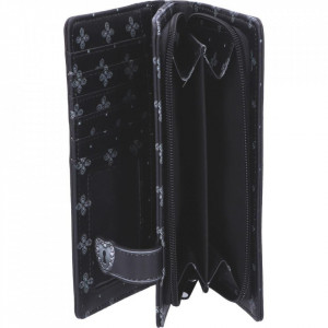 Portofel lung embosat Corbul lui Poe 19 cm - Img 5