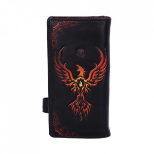 Portofel lung embosat Inaltarea Phoenixului - Anne Stokes - 19 cm - Img 3