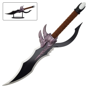 Pumnal decorativ cu suport Solo Leveling - Sung Jinwoo (Kasaka's Venom Fang ) 69 cm