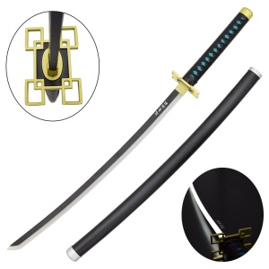 Sabie decorativa cu led katana Demon Slayer - Muichiro Tokito 98 cm