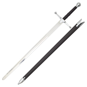 Sabie decorativa cu teaca Braveheart 107 cm