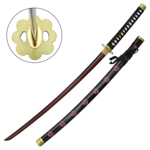 Sabie decorativa katana One Piece - Roronoa Zoro Zoro ( Shusui ) 101 cm