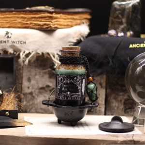 Sare de Baie Ancient Witch cu Pandantiv Aventurin – Prosperitate, 240 g - Img 5