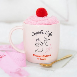 Set cana si sosete pufoase Cupid's Cafe, capacitate 350ml - Img 5