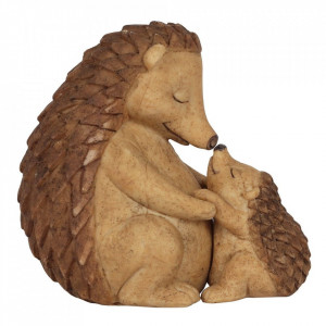 Set statuete Familia de Arici - mami si copil 9 cm