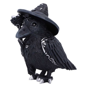 Statueta corb Eliwing – colectia Cult Cuties, decor gotic fantasy, 10.4 cm