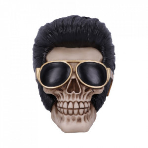Statueta craniu Elvis Presley - Uh Huh 17cm - Img 2