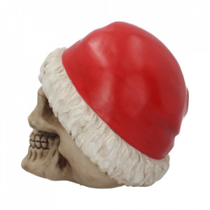Statueta craniu Silent night 15.5 cm - Img 4