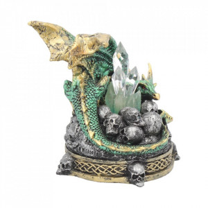 Statueta dragon cu led Cripta cu cristale 11.5 cm - Img 6