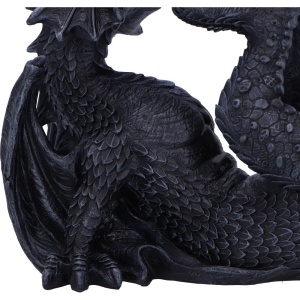 Statueta dragon cu pui Drakaina si Dragonling 22cm - Img 6
