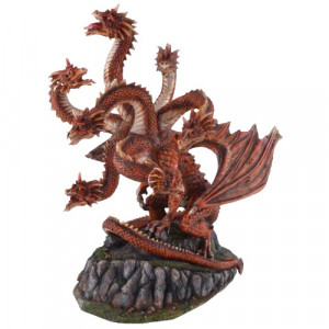 Statueta dragon cu sapte capete Apokalyps