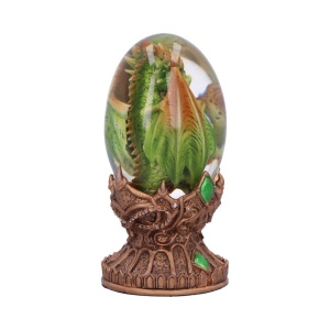 Statueta dragon Elemental Dragonling - Pamant 12 cm - Img 4