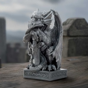 Statueta dragon Ironblade Sentinel 40.6cm - Img 7