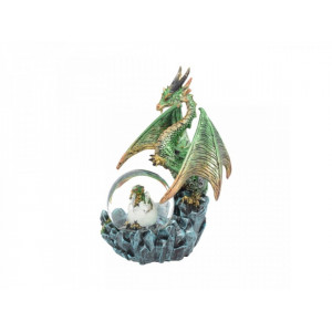 Statueta dragon Oracolul de Smarald 19 cm - Img 2